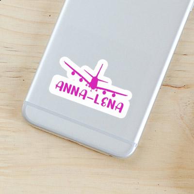 Anna-lena Sticker Flugzeug Gift package Image