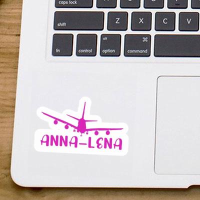 Anna-lena Sticker Flugzeug Gift package Image