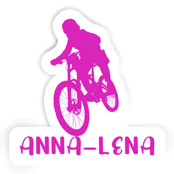 Freeride Biker Aufkleber Anna-lena Laptop Image