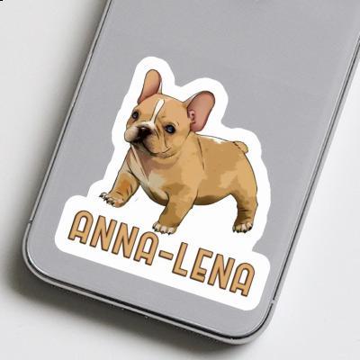 Sticker Anna-lena Französische Bulldogge Gift package Image