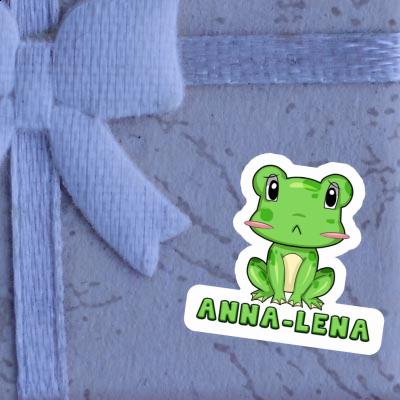 Frog Sticker Anna-lena Notebook Image