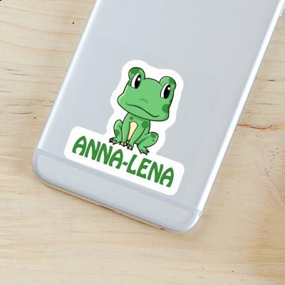 Sticker Frog Anna-lena Laptop Image