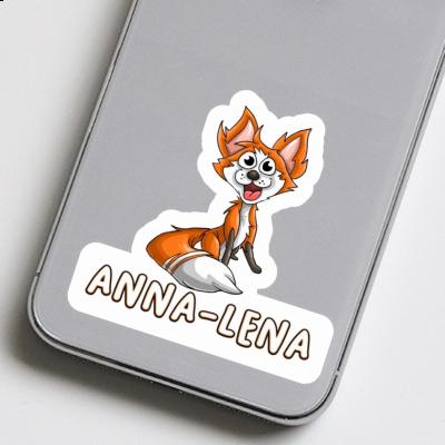 Sticker Anna-lena Fox Gift package Image