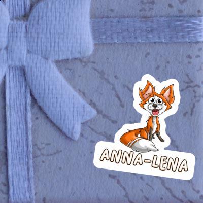 Sticker Anna-lena Fox Notebook Image