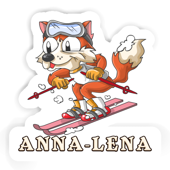 Anna-lena Autocollant Skieur Gift package Image