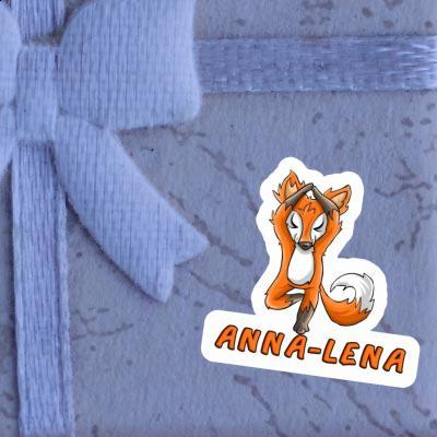 Yoga Fox Sticker Anna-lena Gift package Image