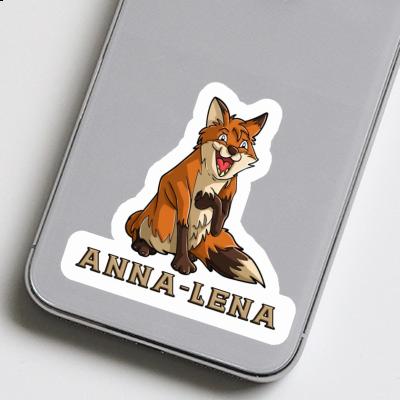 Fox Sticker Anna-lena Laptop Image