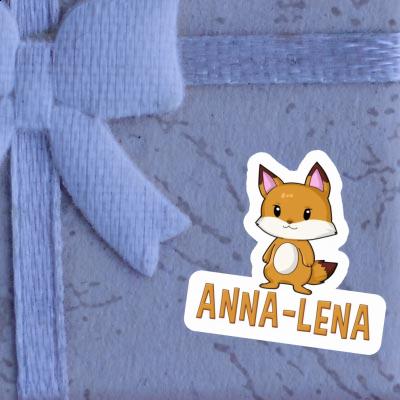 Anna-lena Sticker Fox Image