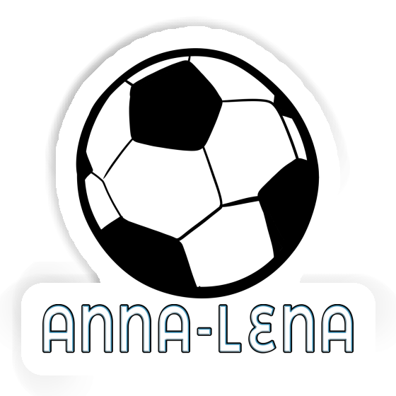 Sticker Football Anna-lena Laptop Image