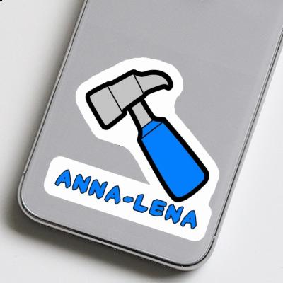 Hammer Aufkleber Anna-lena Notebook Image