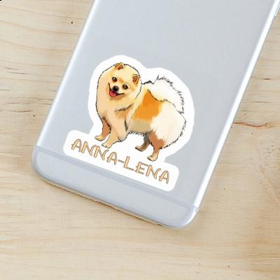 Sticker German Spitz Anna-lena Laptop Image