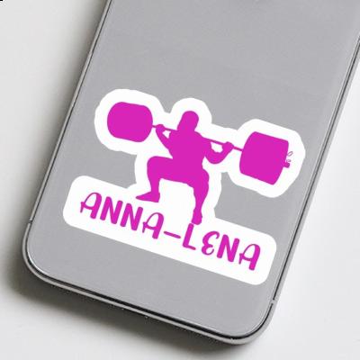 Weightlifter Sticker Anna-lena Image