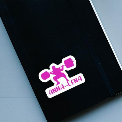 Anna-lena Sticker Gewichtheberin Gift package Image