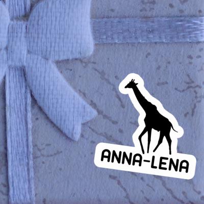 Giraffe Aufkleber Anna-lena Notebook Image