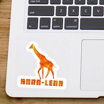 Autocollant Anna-lena Girafe Gift package Image