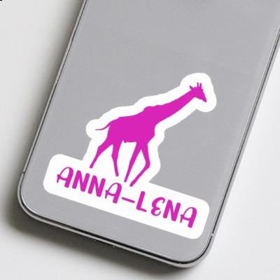 Anna-lena Sticker Giraffe Notebook Image