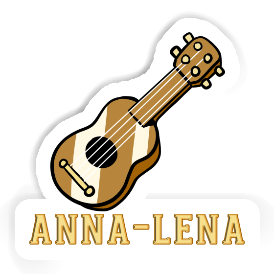 Guitare Autocollant Anna-lena Notebook Image