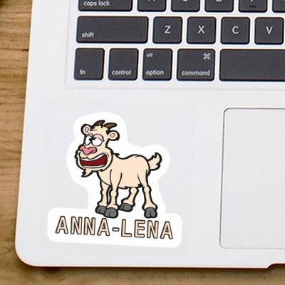 Anna-lena Sticker Ziege Notebook Image