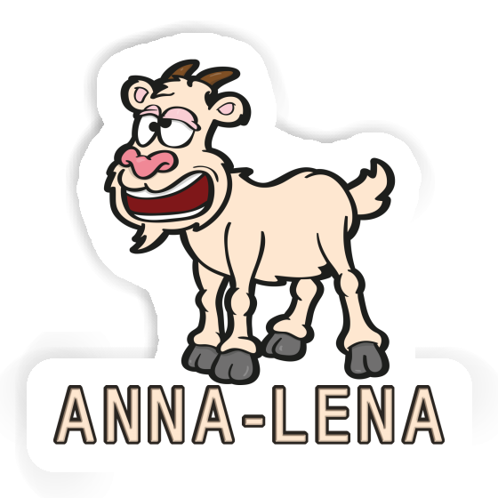 Anna-lena Sticker Goat Notebook Image