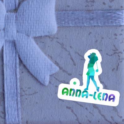 Sticker Golferin Anna-lena Gift package Image