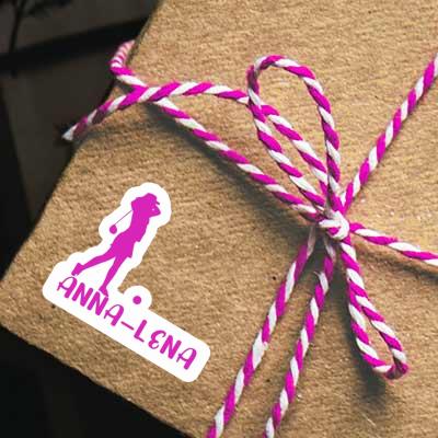 Autocollant Anna-lena Golfeuse Gift package Image