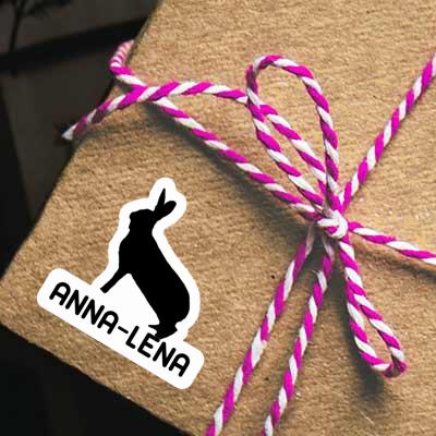 Anna-lena Sticker Rabbit Laptop Image