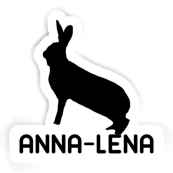 Anna-lena Sticker Rabbit Laptop Image