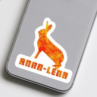 Sticker Anna-lena Rabbit Notebook Image