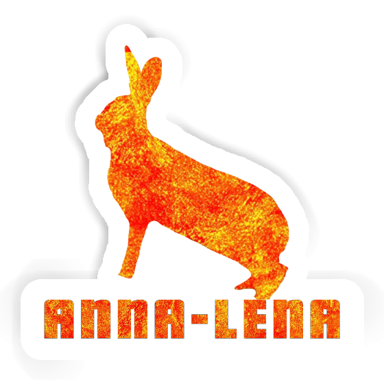 Hase Sticker Anna-lena Laptop Image