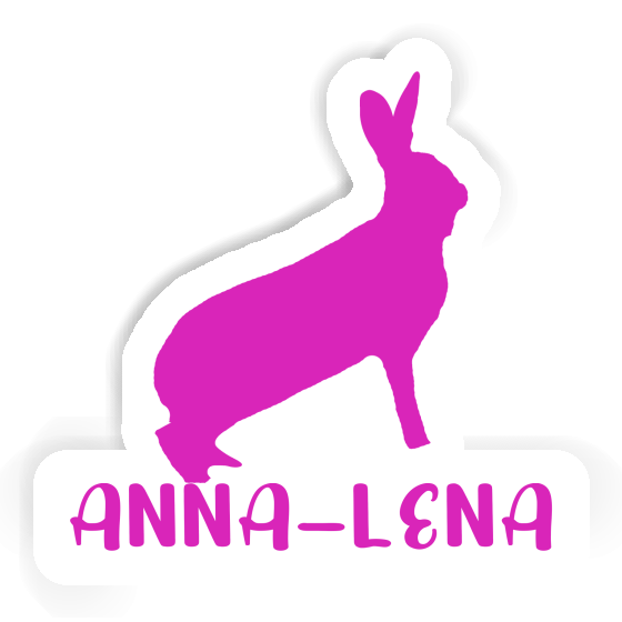 Sticker Rabbit Anna-lena Notebook Image