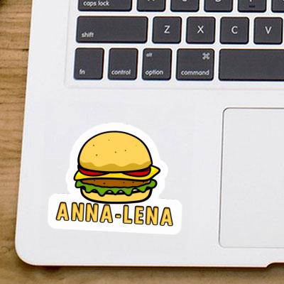 Autocollant Beefburger Anna-lena Laptop Image