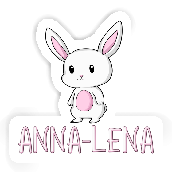 Sticker Anna-lena Hare Notebook Image