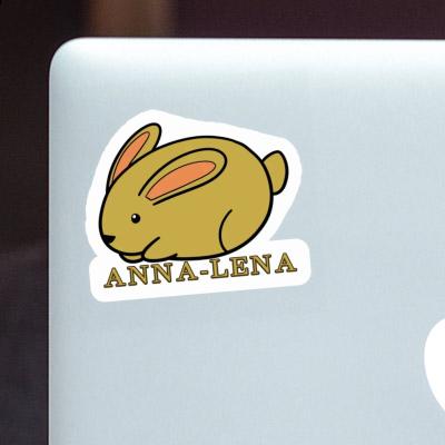 Anna-lena Sticker Hare Laptop Image
