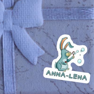 Sticker Anna-lena Rabbit Laptop Image