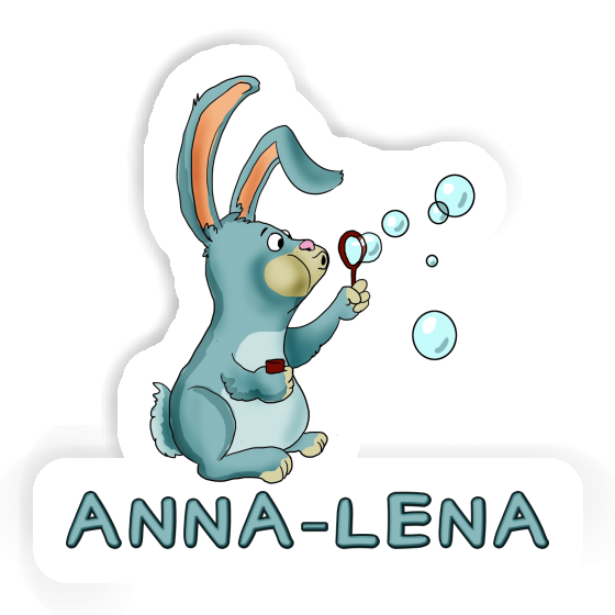 Sticker Anna-lena Rabbit Notebook Image