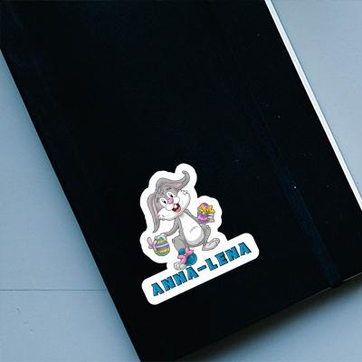 Sticker Easter Bunny Anna-lena Laptop Image