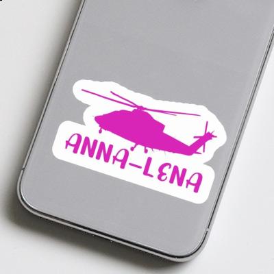 Anna-lena Sticker Helicopter Notebook Image
