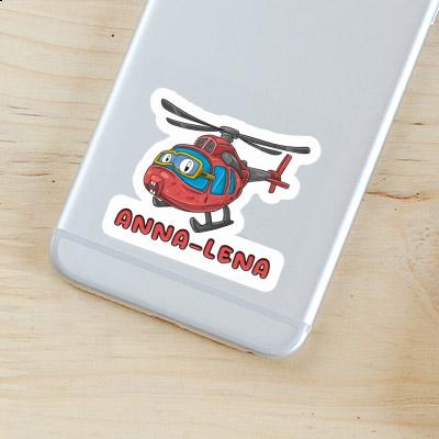 Sticker Anna-lena Helicopter Image