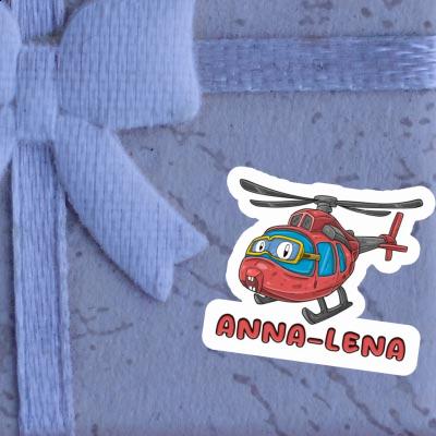 Sticker Anna-lena Helicopter Image