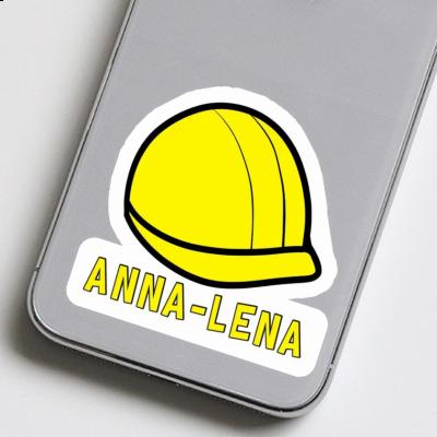 Anna-lena Sticker Helmet Notebook Image