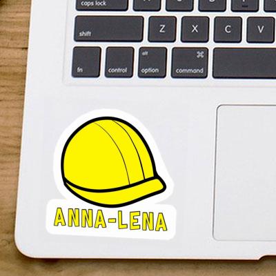 Anna-lena Sticker Helmet Laptop Image