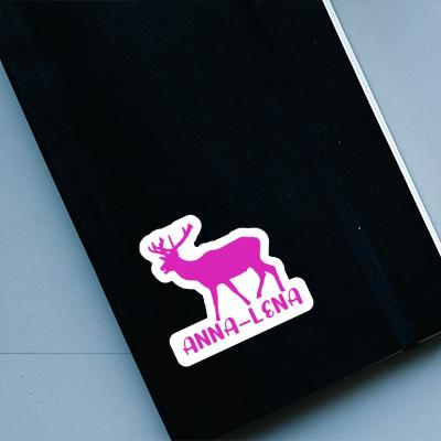 Deer Sticker Anna-lena Laptop Image