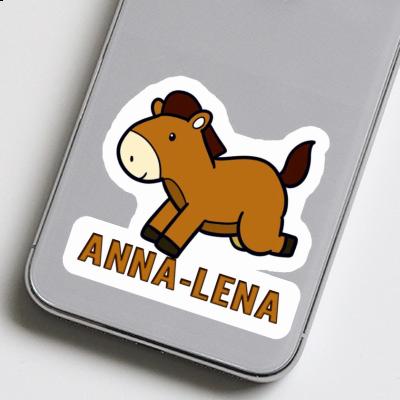 Sticker Pferd Anna-lena Laptop Image
