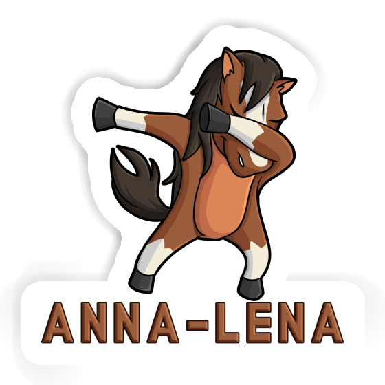 Sticker Anna-lena Horse Notebook Image
