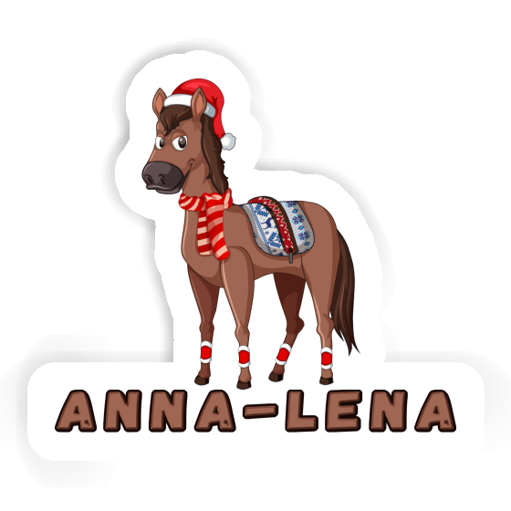 Aufkleber Pferd Anna-lena Image
