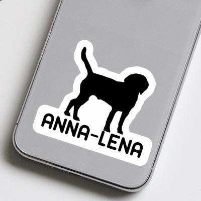 Anna-lena Sticker Dog Laptop Image