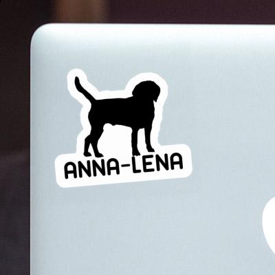 Chien Autocollant Anna-lena Notebook Image