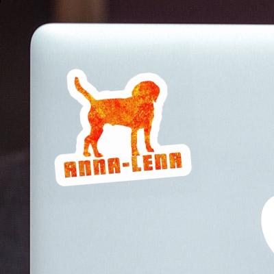 Sticker Hund Anna-lena Notebook Image