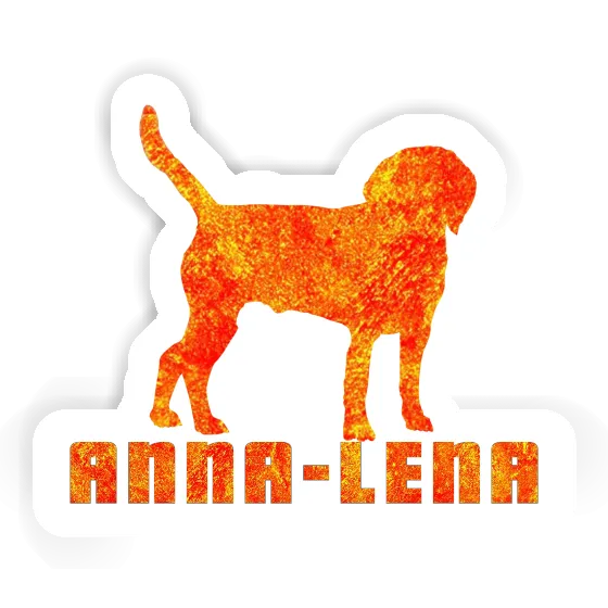 Hund Sticker Anna-lena Image
