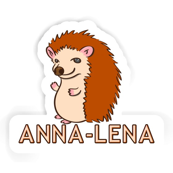 Anna-lena Sticker Hedgehog Image